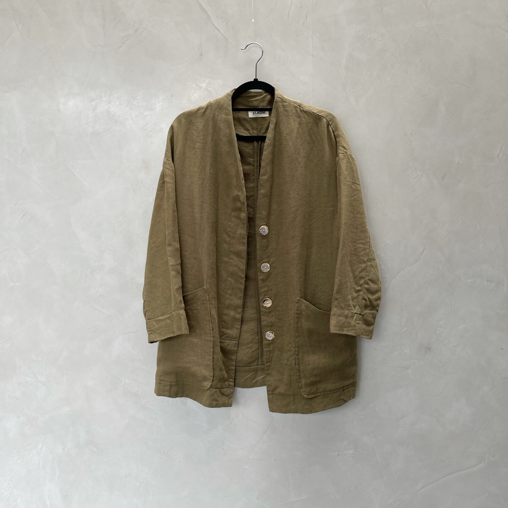 St. Agni - French Llinen Blazer